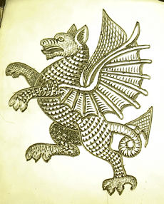 Engraved Dragon